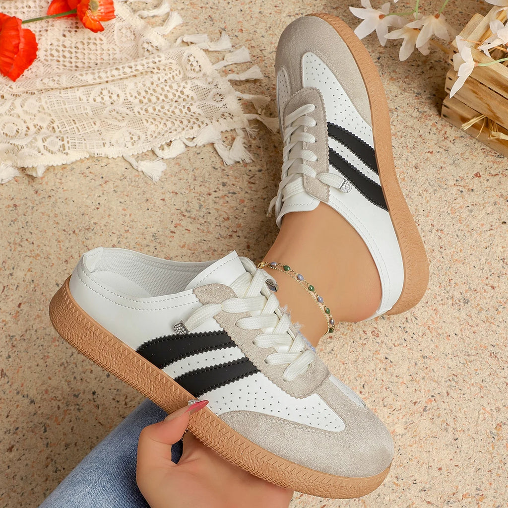 Sapatos de Designer 2026 para Mulheres, Sapatos Casuais de Verão, Confortáveis e Respiráveis, Tênis Planos para Mulheres
