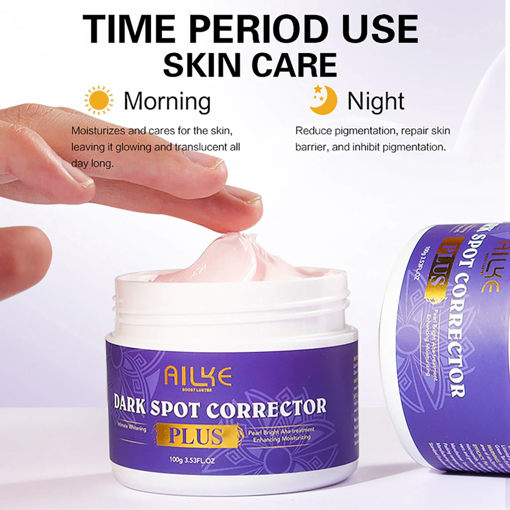 Soro anti-manchas pretas AILKE, essência iluminadora para uma tez uniforme e radiante, reduz sardas, pigmentação, 120 ml