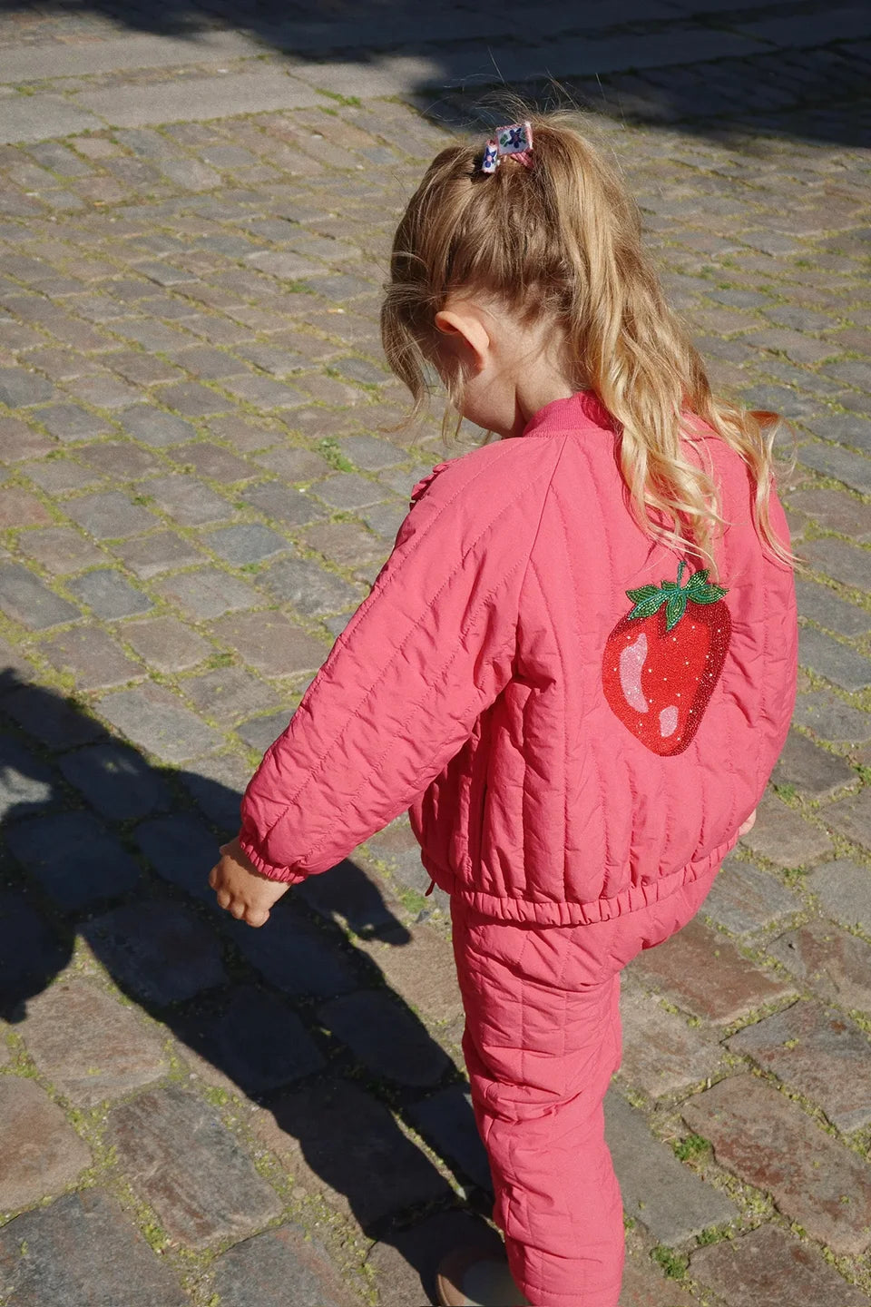 Novo 2025 ks meninas dos desenhos animados algodão velo casacos de inverno da criança meninos jaqueta de lã de cordeiro crianças casaco bordado crianças outwear roupas