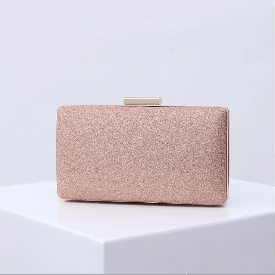 Lantejoula cristal dia embreagem para senhoras, bolsa de noite feminina, bolsa de casamento, banquete de festa, preto ouro prata, novo