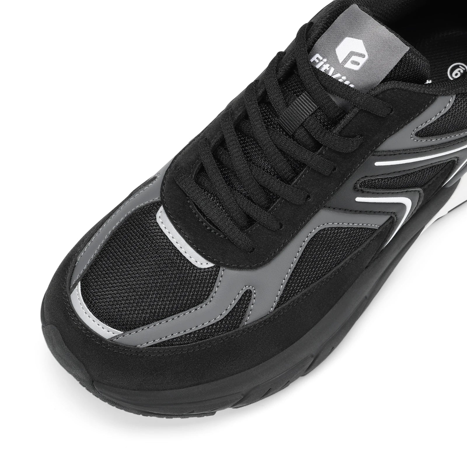 Fittington sapatos largos para homens sapatos de caminhada tênis casuais sapatos ortopédicos suporte de arco para fascite plantar neuropatia