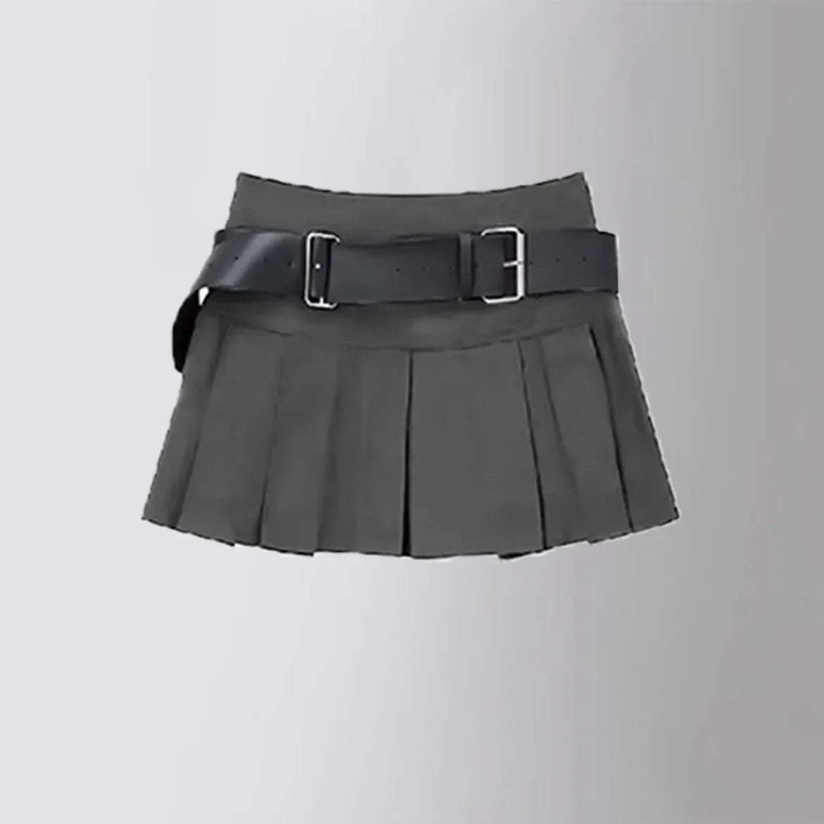Meninas adolescentes saia plissada sólida casual all-match saia de carga para crianças curto a linha cintura alta tutu saia crianças com cinto