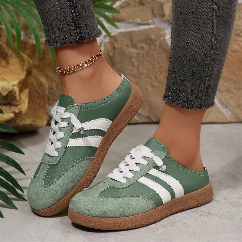 Sapatos de Designer 2026 para Mulheres, Sapatos Casuais de Verão, Confortáveis e Respiráveis, Tênis Planos para Mulheres