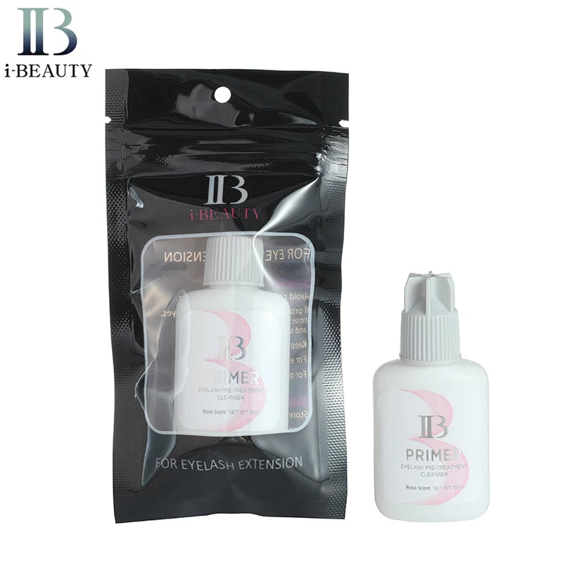 I Beauty-Eyelash Extension Glue Primer Series, Banana, Coco, Perfume de Rosa, Sem Álcool, IB, Cleanser Clear Eyelash, Maquiagem