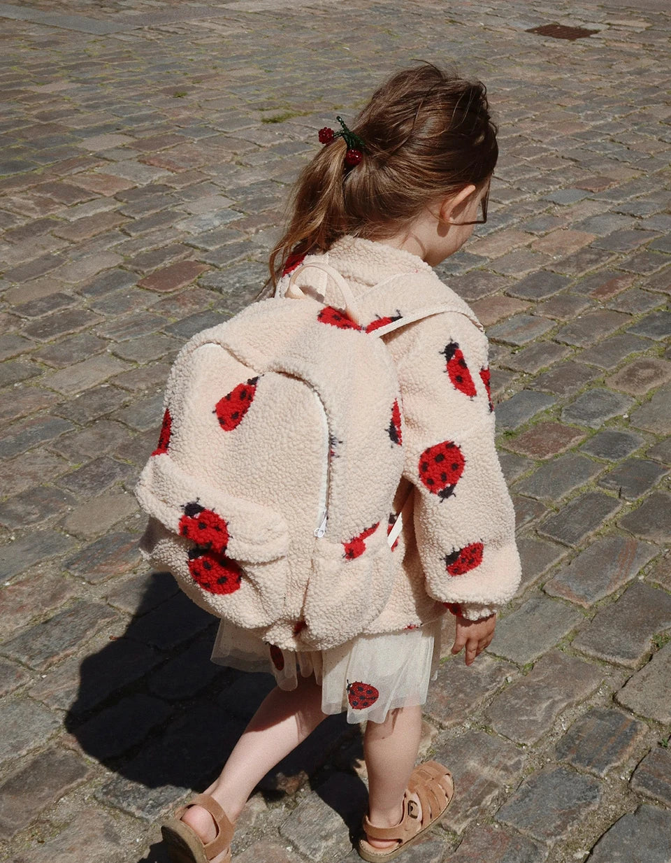 2024 inverno ks crianças algodão lã de cordeiro quente outerwear roupas meninas impressão casacos do bebê meninos mais jaquetas de lã crianças roupas