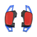 Volante do carro dsg shift pás extensão shifters adesivos para Volkswagen Golf 7 MK7 GTI GTE 2015 2016 2017 Jetta GLI Tiguan R Line 2018 2019 2020 2021 acessórios do carro