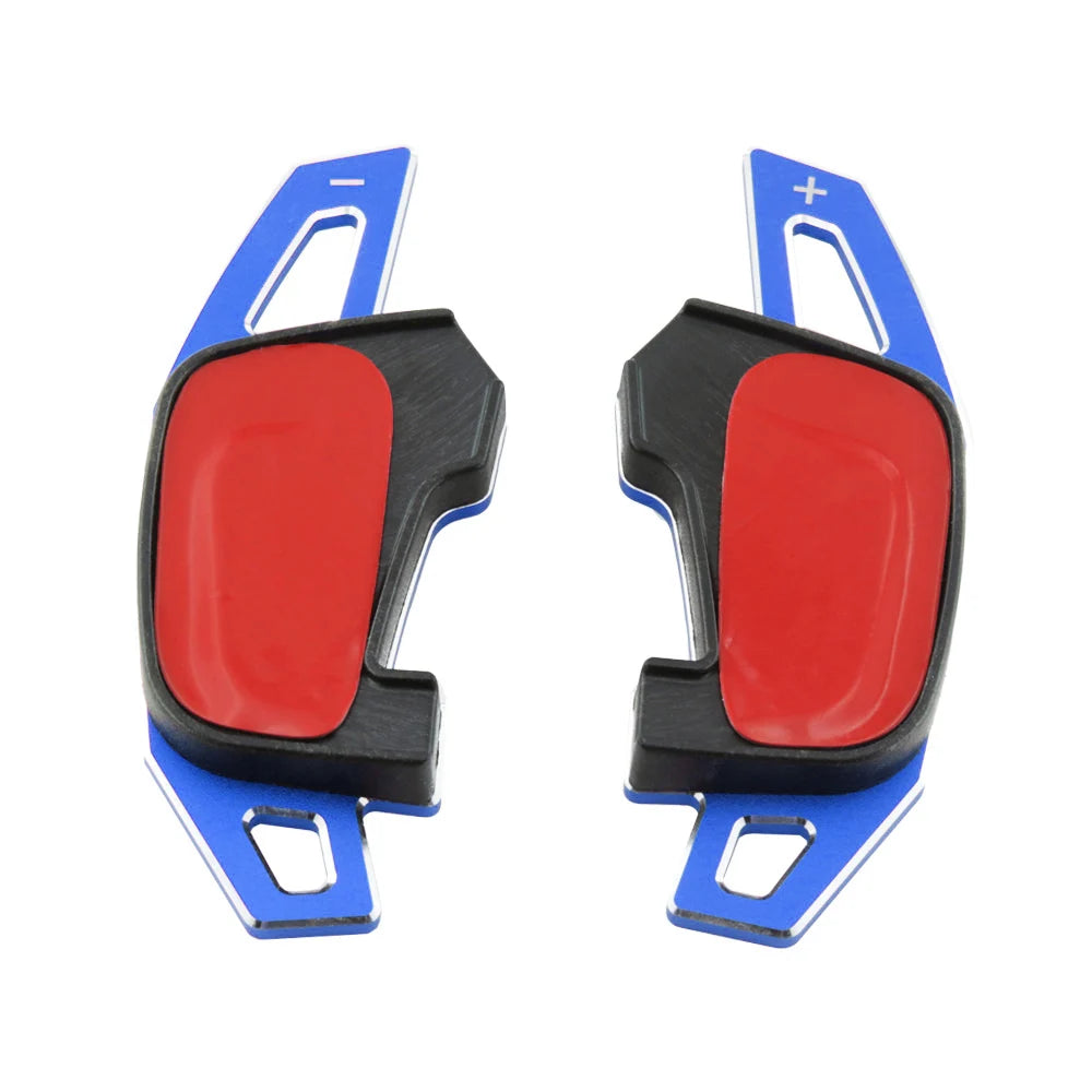 Volante do carro dsg shift pás extensão shifters adesivos para Volkswagen Golf 7 MK7 GTI GTE 2015 2016 2017 Jetta GLI Tiguan R Line 2018 2019 2020 2021 acessórios do carro