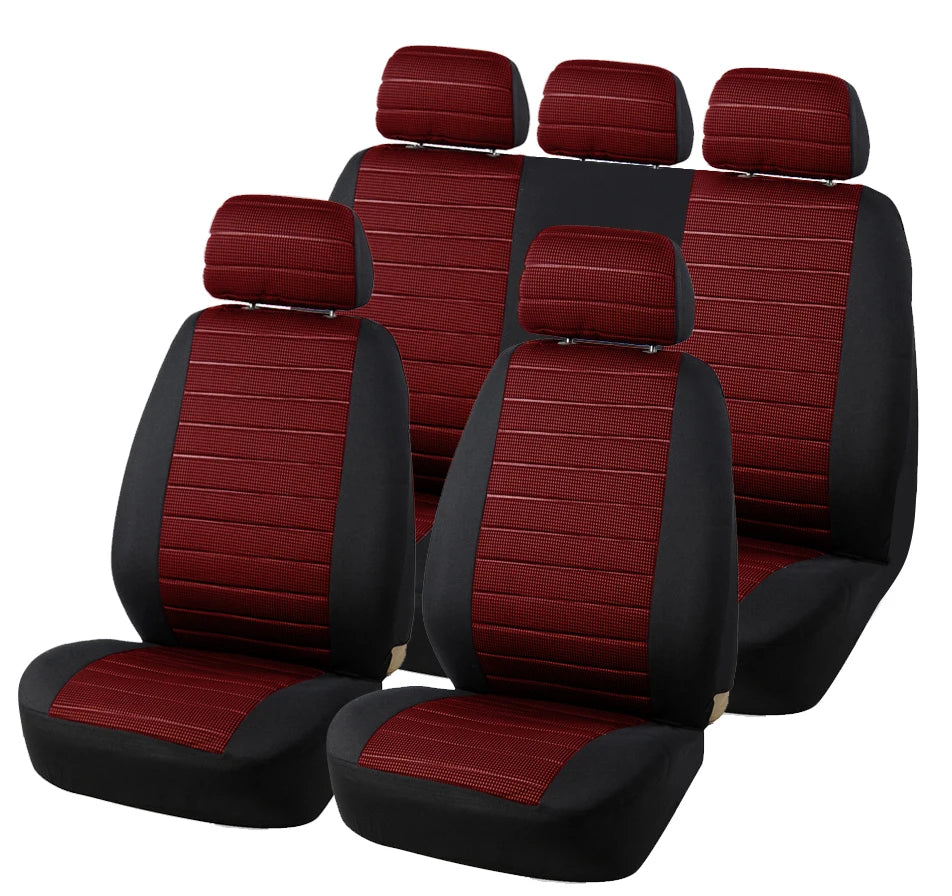 Capas de assento dianteiro AUTOYOUTH compatíveis com airbag, ajuste universal para a maioria dos carros e SUVs, acessórios para carros, capa de assento para Toyota, 3 cores