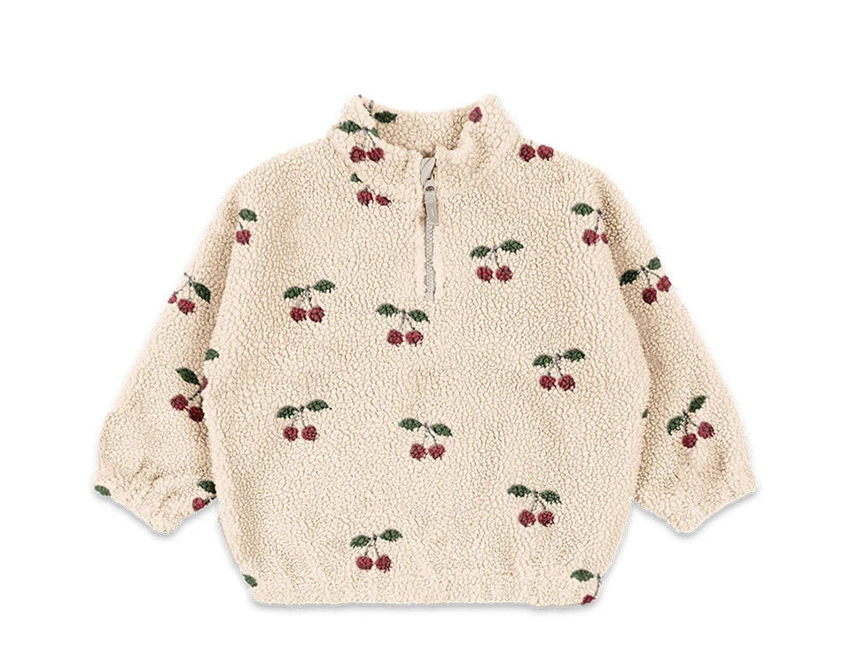 2024 inverno ks crianças algodão lã de cordeiro quente outerwear roupas meninas impressão casacos do bebê meninos mais jaquetas de lã crianças roupas