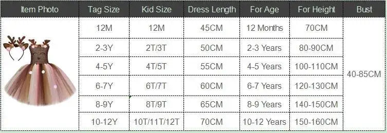 Bebê meninas trajes de veados de natal para crianças flor rena vestidos de princesa crianças natal ano novo ballet tutus outfit com arco