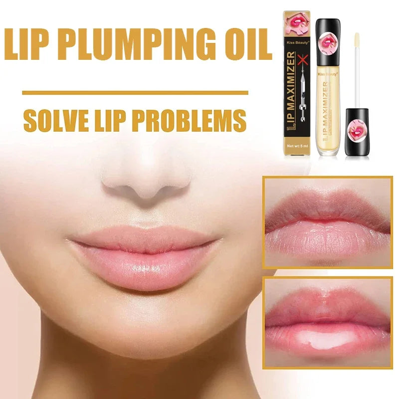 Brilho labial transparente, óleo labial hidratante, reparação, reduz a linha fina dos lábios, iluminar, melhorar os cosméticos do soro labial