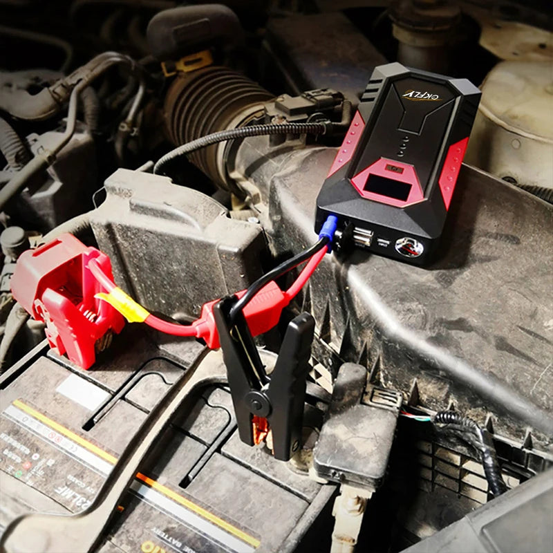 GKFLY 2000A/3000A/4000A Carregador de Bateria para Carros a Gasolina e Diesel, Power Bank e Auxiliar de Partida para Automóveis