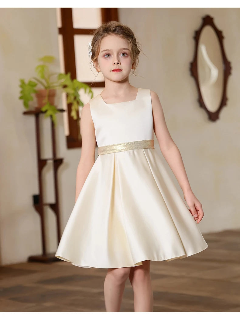 Fantasia princesa cerimônia de casamento vestido festivo para a menina crianças traje da dama de honra luxo piano desempenho vestidos crianças roupas