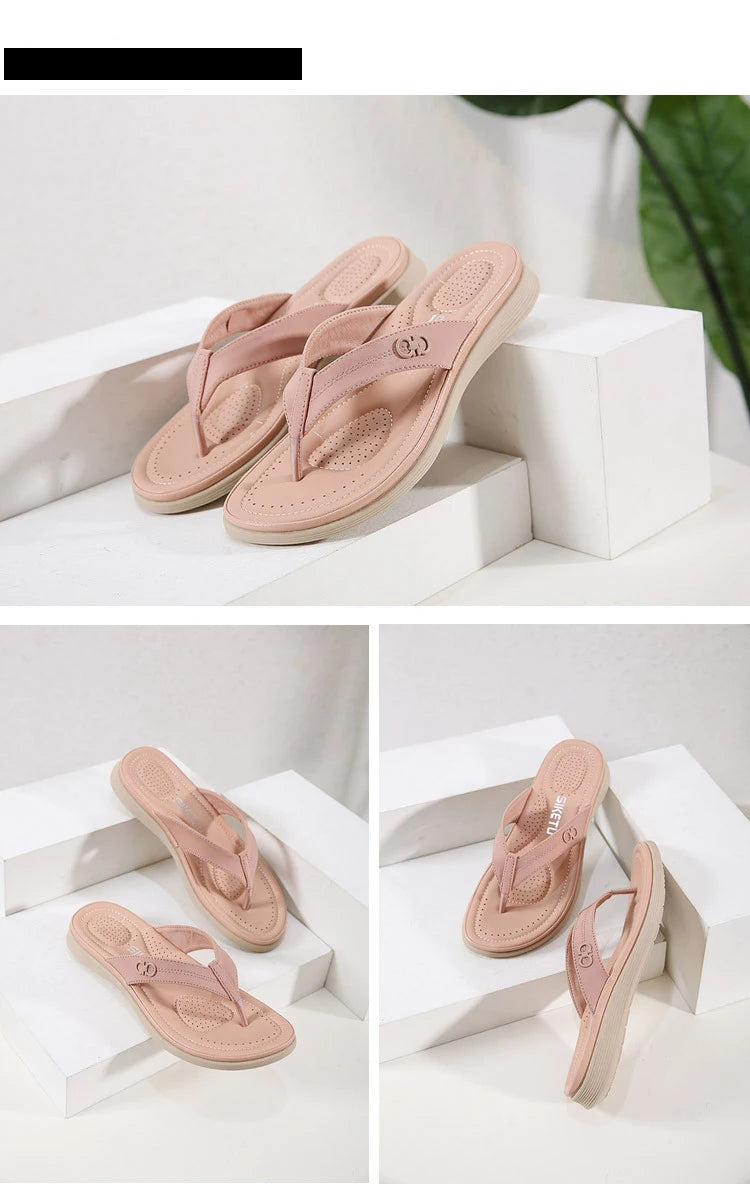 Dropshipping atacado preço das mulheres flip-flops tamanho grande sola macia chinelos personalizados para as mulheres sandale femme eté 2023 luxe