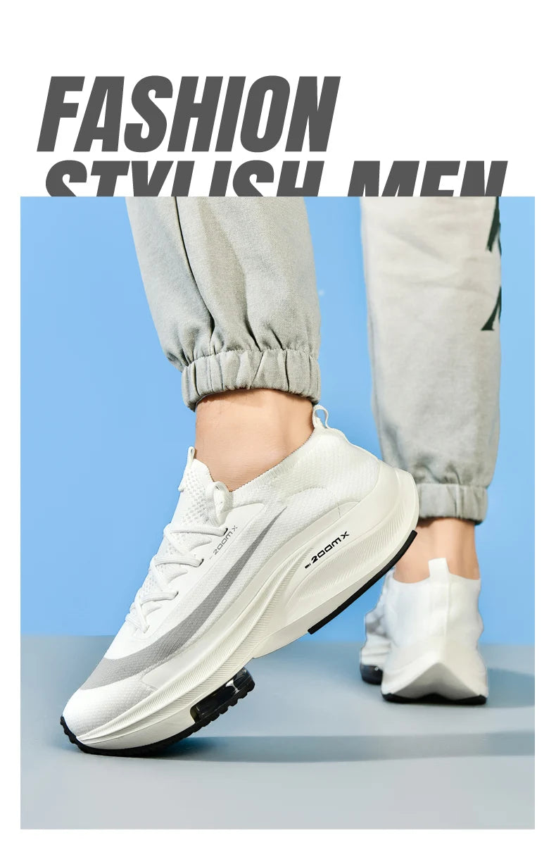 Novo 2025 profissional placa tênis de corrida maratona ultra leve esportes amortecedor sapatos masculinos e femininos