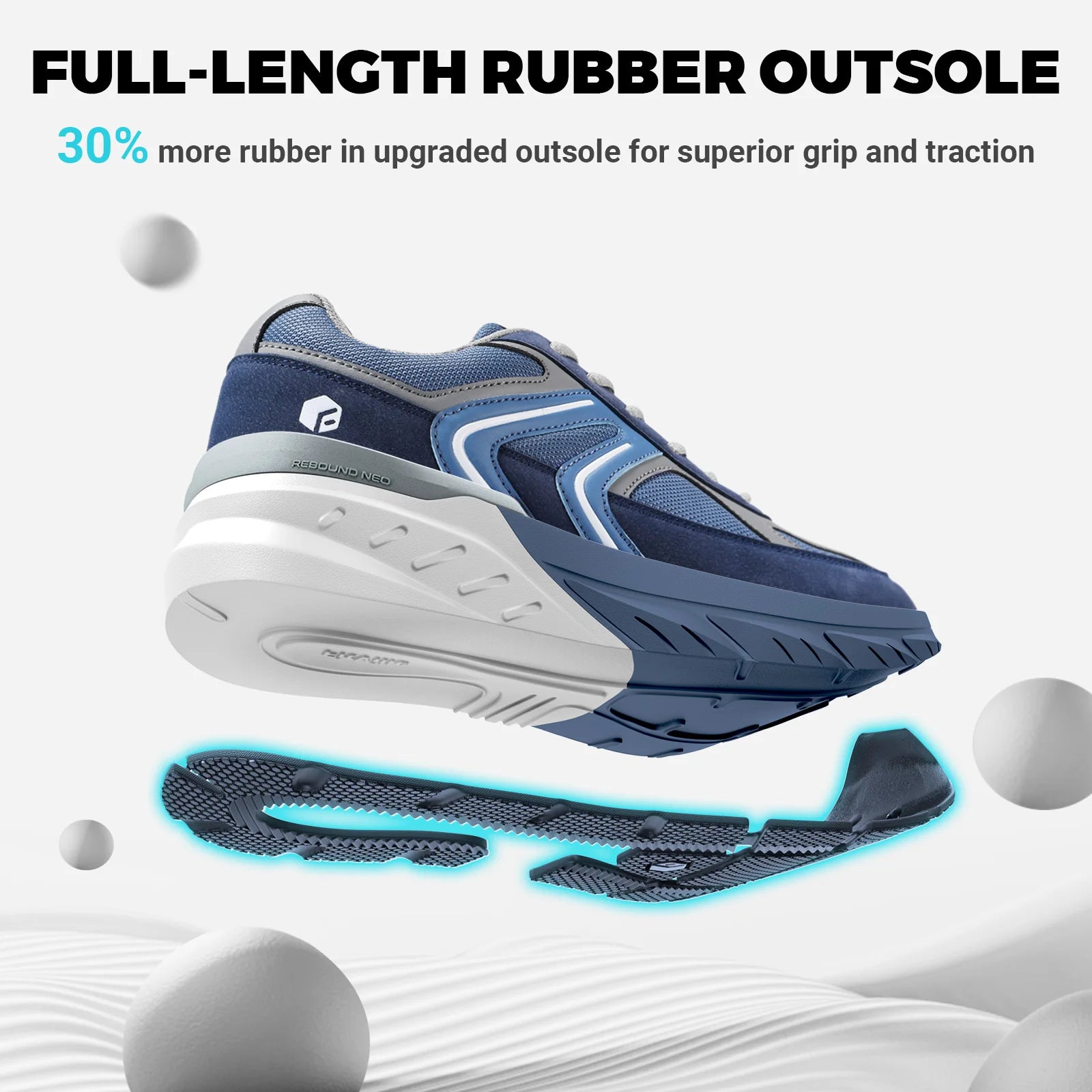 Fittington sapatos largos para homens sapatos de caminhada tênis casuais sapatos ortopédicos suporte de arco para fascite plantar neuropatia