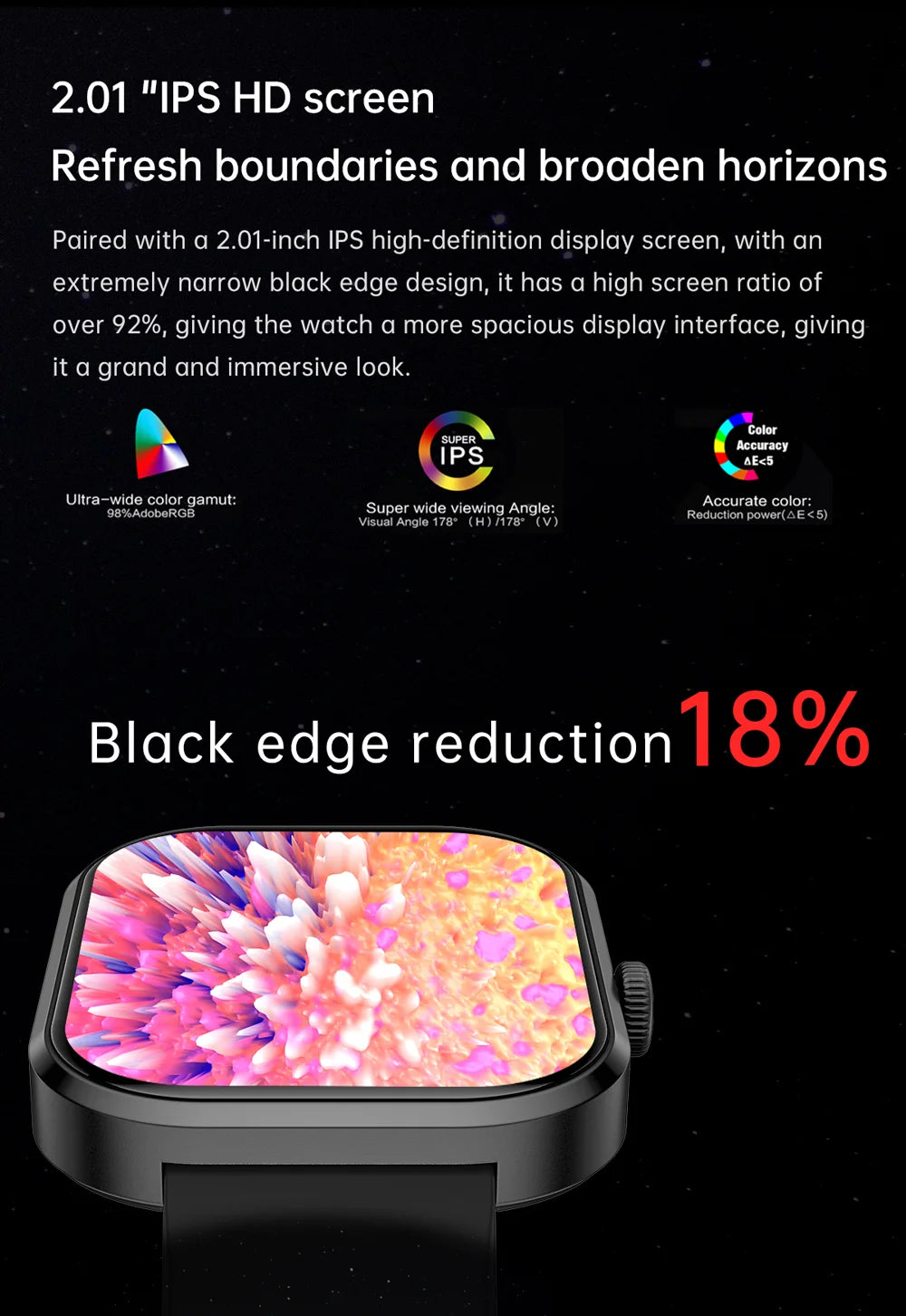Lige 2.01 "tela hd relógio personalizado rosto relógio inteligente feminino à prova dwaterproof água esporte senhoras relógios bt chamada monitor de saúde feminino smartwatch