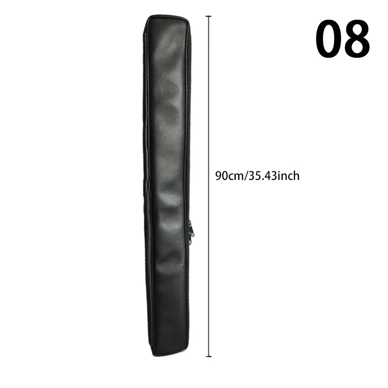 Saco de flauta portátil saco de armazenamento vertical universal engrossado couro à prova dwaterproof água caso de armazenamento saxofone instrumentos acessórios