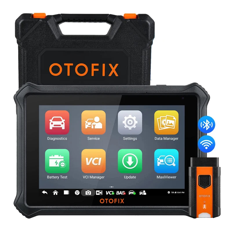 OTOFIX D1 LITE OBD2 Scanner Ferramenta de diagnóstico de carro Bluetooth Controle bidirecional sem fio OBD Ferramenta de digitalização automotiva Teste ativo
