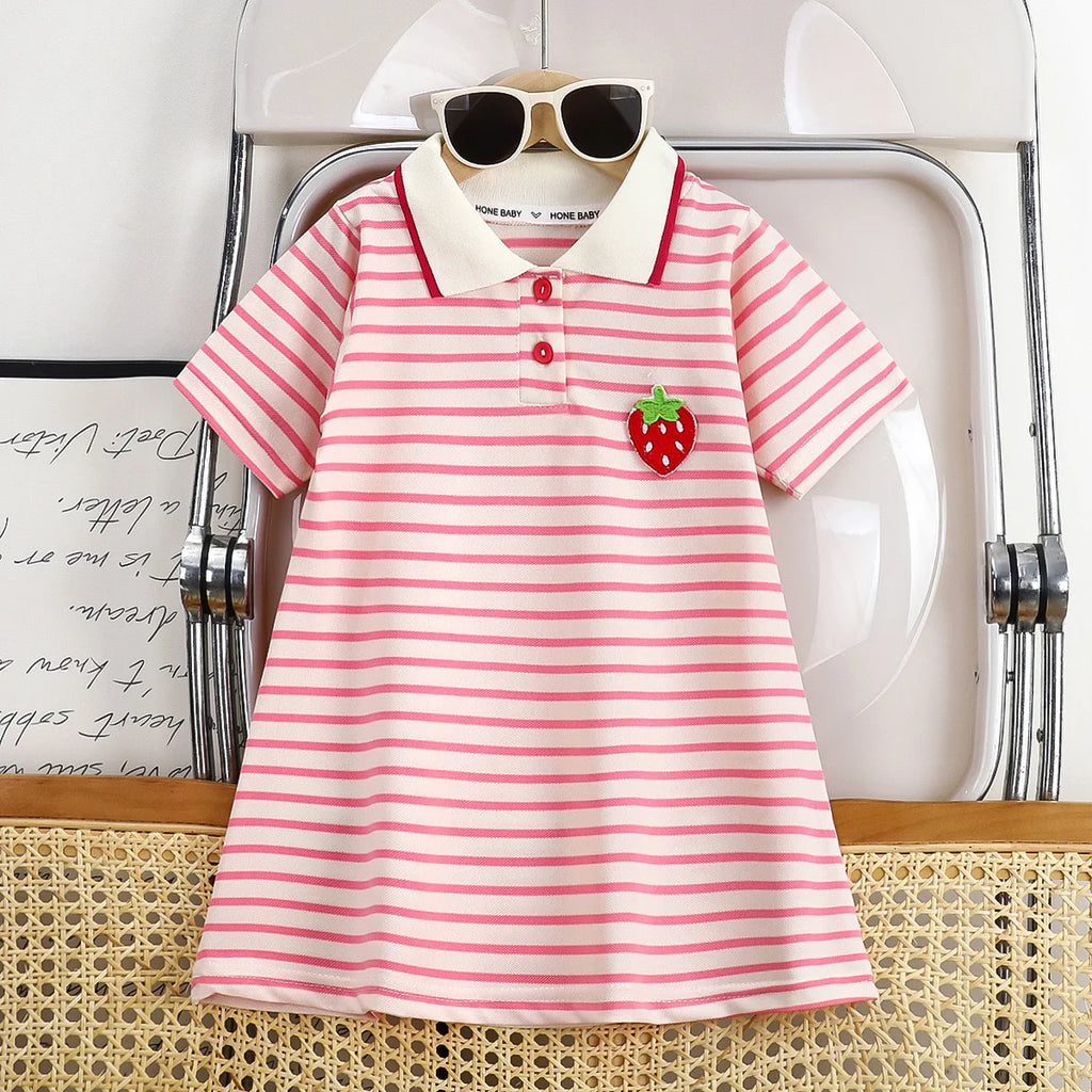 Novo Vestido Estilo Coreano 2026 para Crianças, Vestido de Verão Doce com Alças e Tule para Meninas