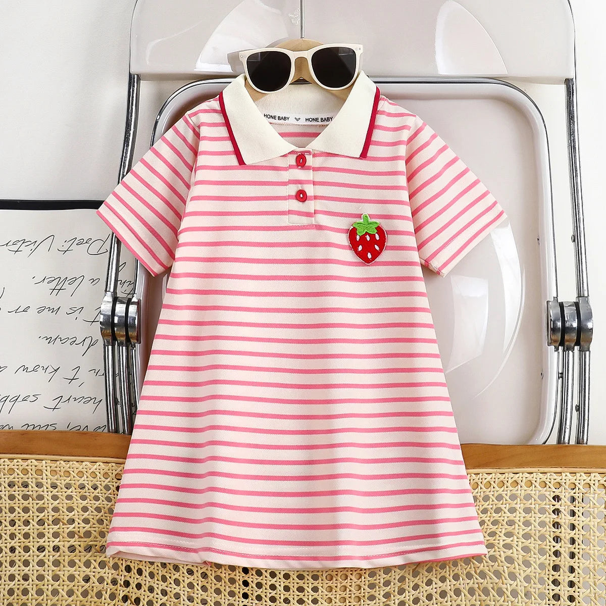 Novo Vestido Estilo Coreano 2026 para Crianças, Vestido de Verão Doce com Alças e Tule para Meninas