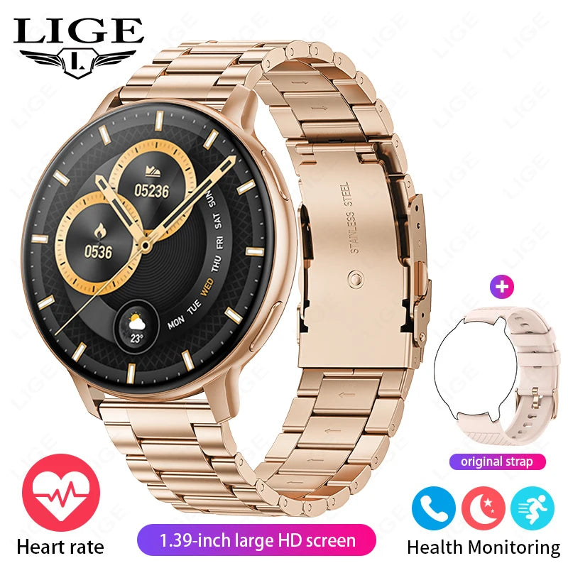 Foxbox relógio inteligente monitoramento de saúde esporte rastreador fitness bluetooth chamada à prova dwaterproof água das mulheres dos homens luxo smartwatch para ios android