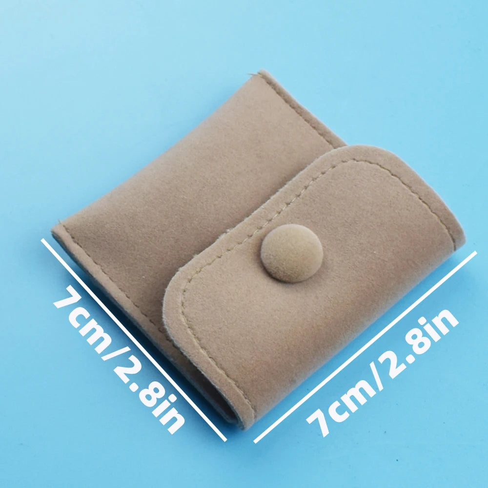 1pc mini bolsa de moedas de tecido veludo pano saco de dinheiro carteira