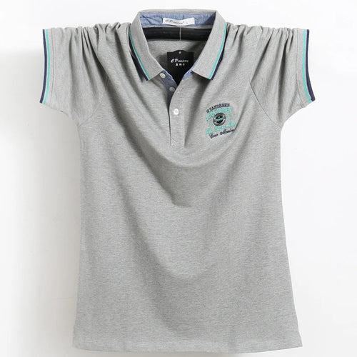 2025 nova chegada moda masculina camisa polo marca polo masculina algodão respirável polo dupla listra lateral fino ajuste