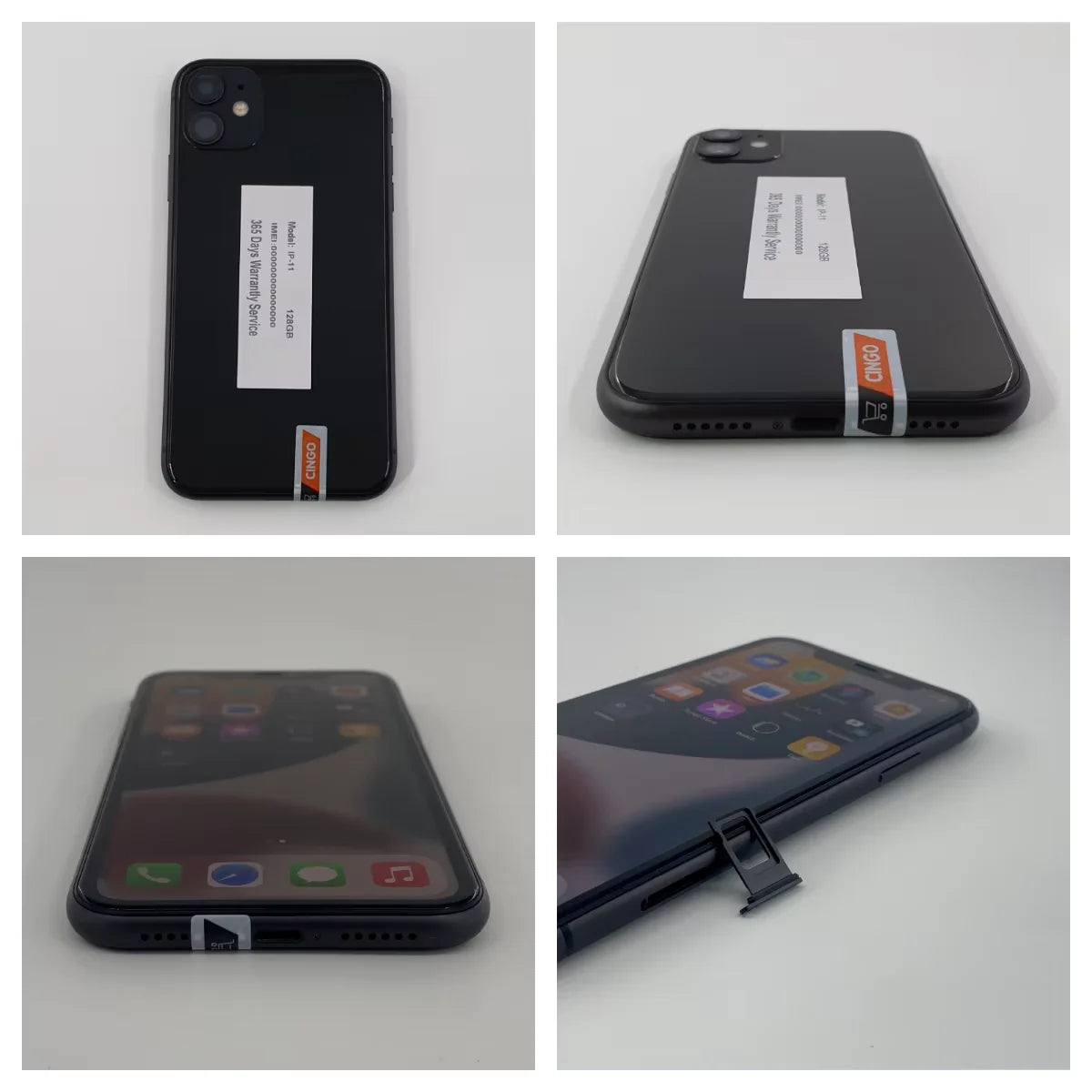 Original iphone 11 64/128/256gb rom 6.1 "original líquido retina ips lcd face id a13 ios genuíno iphone11 desbloqueado 4g lte