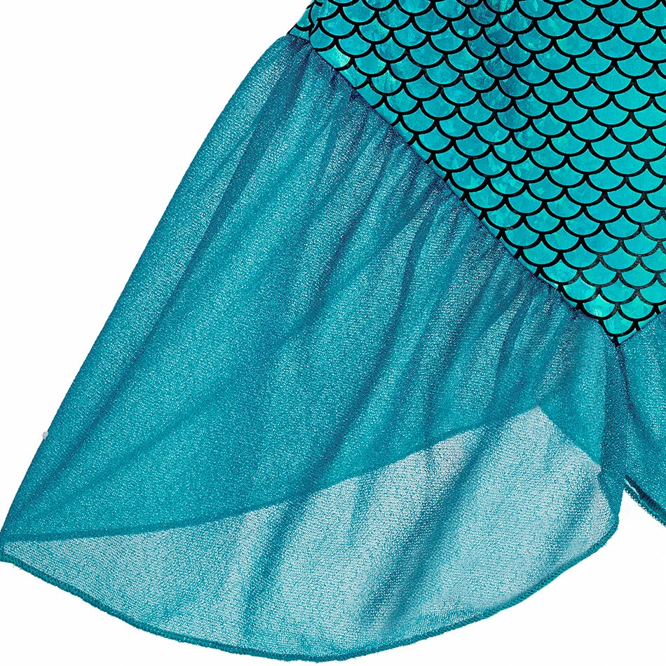 Crianças neve branca cinderela aurora anna elsa traje menina cosplay vestido crianças encanto mirabel pequena sereia roupas de halloween