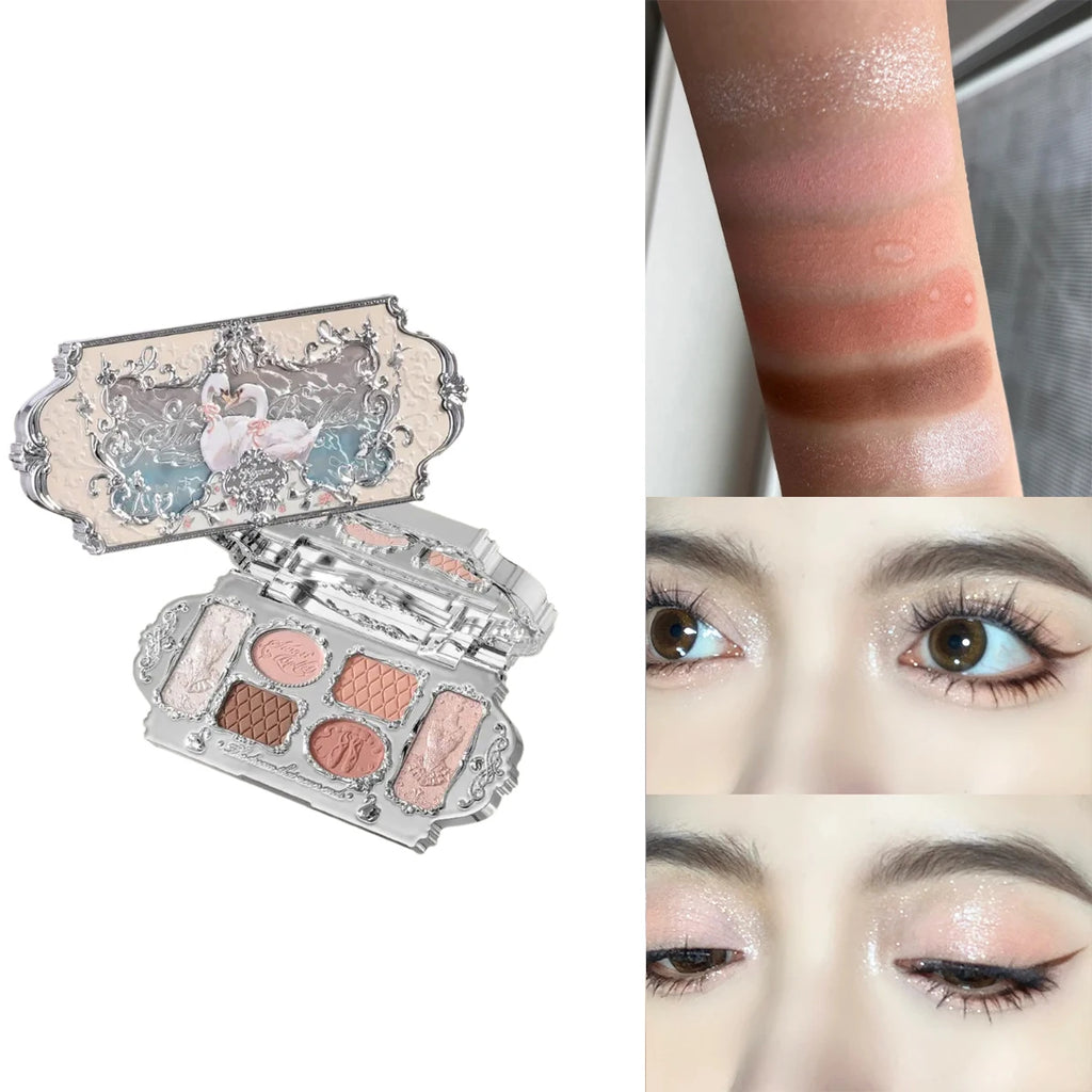Flower Knows 2026 Bunny Garden Paleta de Sombras Temática de Coelhinho Coleção de Cosméticos Completa com Blush e Iluminador