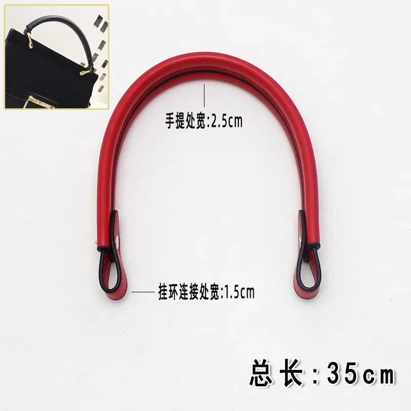 Punho curto destacável para a bolsa, DIY Bag Acessórios