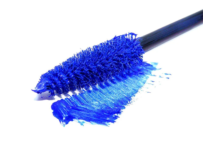 Garrafa de vinho 4d fibra de seda rímel à prova dwaterproof água secagem rápida cílios cachos extensão maquiagem cílios à prova dwaterproof água tinta azul