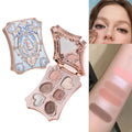 Flower Knows 2026 Bunny Garden Paleta de Sombras Temática de Coelhinho Coleção de Cosméticos Completa com Blush e Iluminador