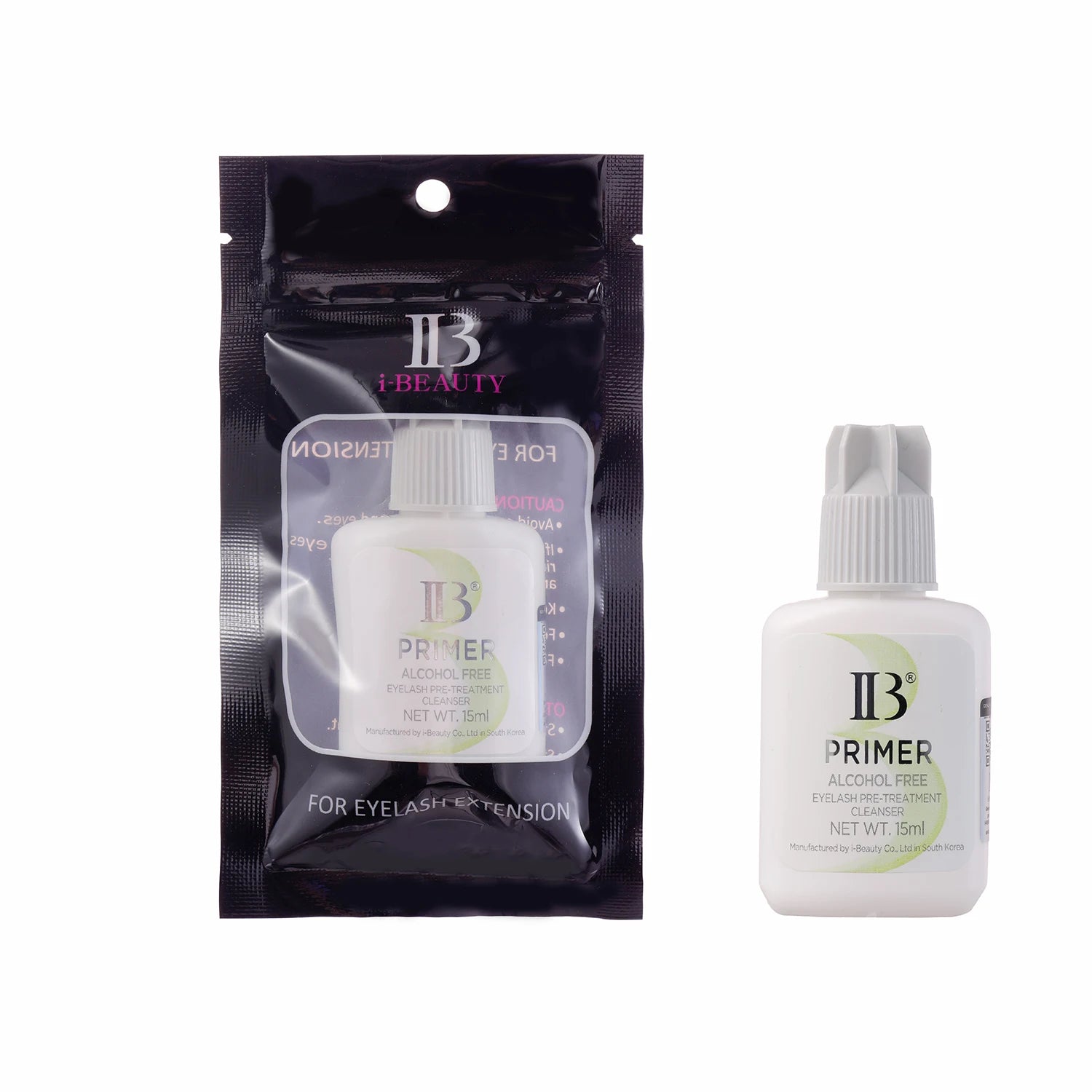 I Beauty-Eyelash Extension Glue Primer Series, Banana, Coco, Perfume de Rosa, Sem Álcool, IB, Cleanser Clear Eyelash, Maquiagem