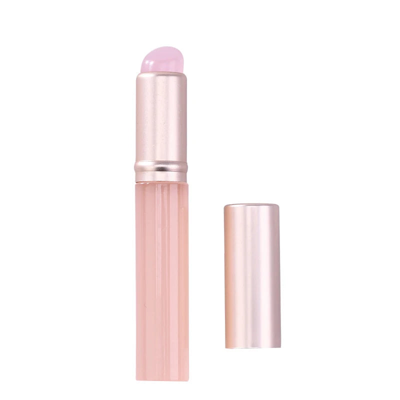 Pincel de maquiagem corretivo labial de silicone, pincel de silicone para bálsamo labial, brilho labial, batom multifuncional