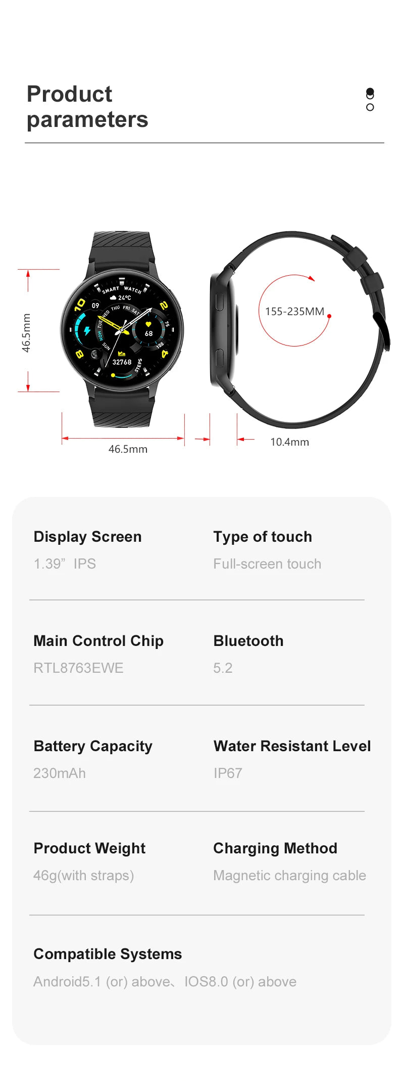 Foxbox relógio inteligente monitoramento de saúde esporte rastreador fitness bluetooth chamada à prova dwaterproof água das mulheres dos homens luxo smartwatch para ios android