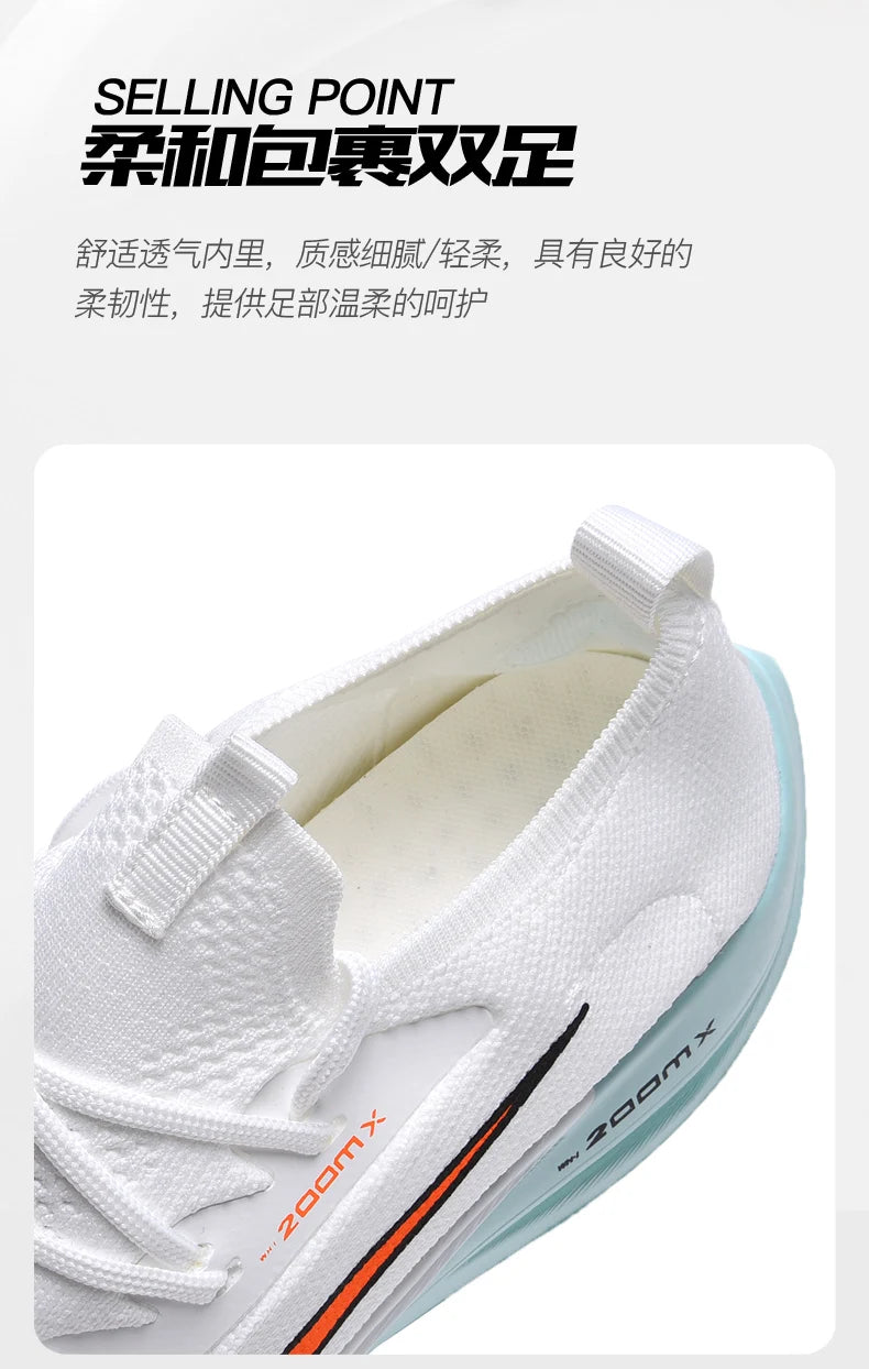 Novo 2025 profissional placa tênis de corrida maratona ultra leve esportes amortecedor sapatos masculinos e femininos