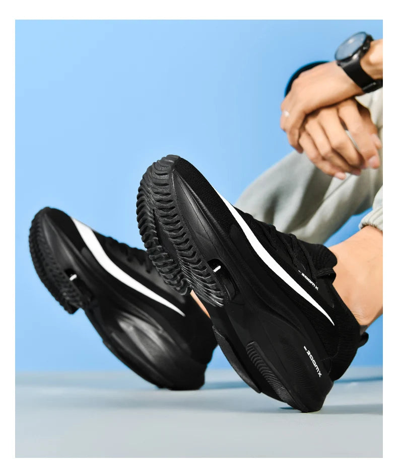 Novo 2025 profissional placa tênis de corrida maratona ultra leve esportes amortecedor sapatos masculinos e femininos