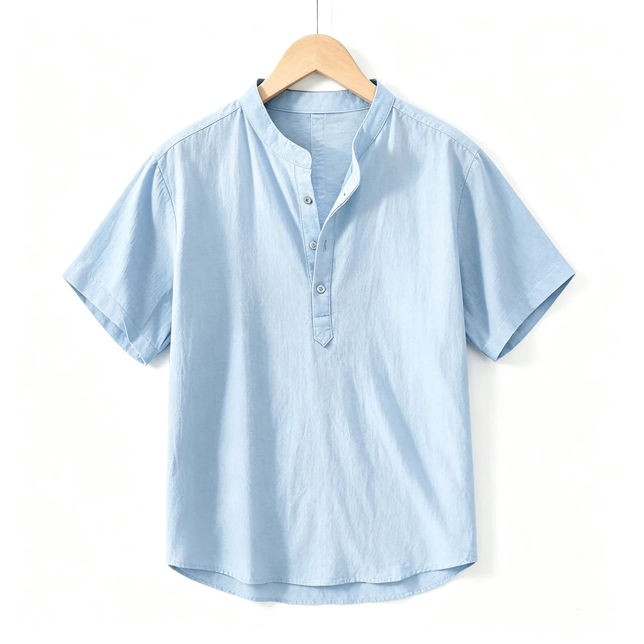 Camisa de linho respirável masculina, confortável, cor sólida, manga comprida, solta, Harajuku, blusa casual, camisa havaiana, breve, 2022