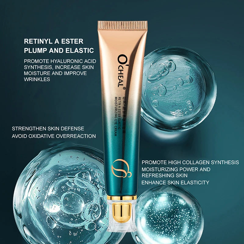OCHEAL-o creme do olho do Anti-enrugamento, desvanece-se linhas finas, círculos Anti-escuros, soro, remove o saco do olho, puffiness, antienvelhecimento, firmeza, cuidado do olho, OCHEAL