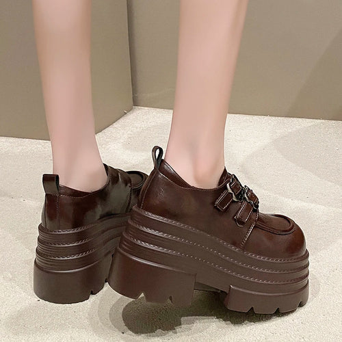10cm plataforma feminina mocassins sapatos apartamentos casuais aconchegantes sapatos esportivos mulher 2024 tendência outono designer tênis andando mujer zapatos