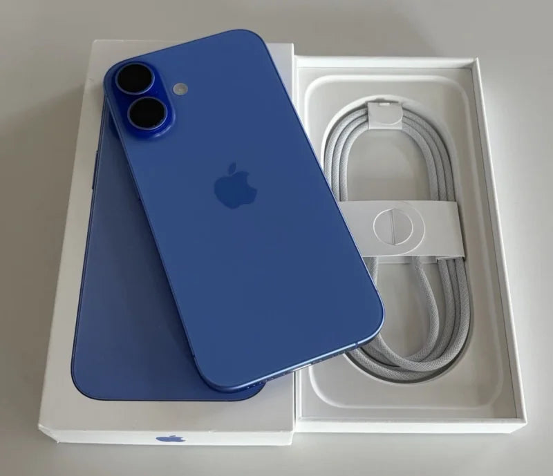 iPhone 16 original 128GB/256GB/512GB ROM 8GB RAM desbloqueado 5G celular iPhone16 pacote oficial parece novo