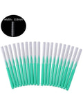 Descartável Brow Lifting Brushes, Mini Escova De Sobrancelha, Bendable Micro Cílios Aplicadores, Ferramentas De Maquiagem, Bendable, 20Pcs