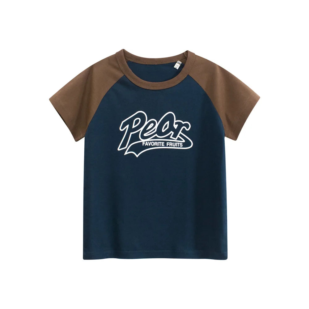 2025 crianças dos desenhos animados camisetas roupas bonitos para menino 100% algodão carro tubarão dinossauro crianças meninas manga curta casual esporte topo t