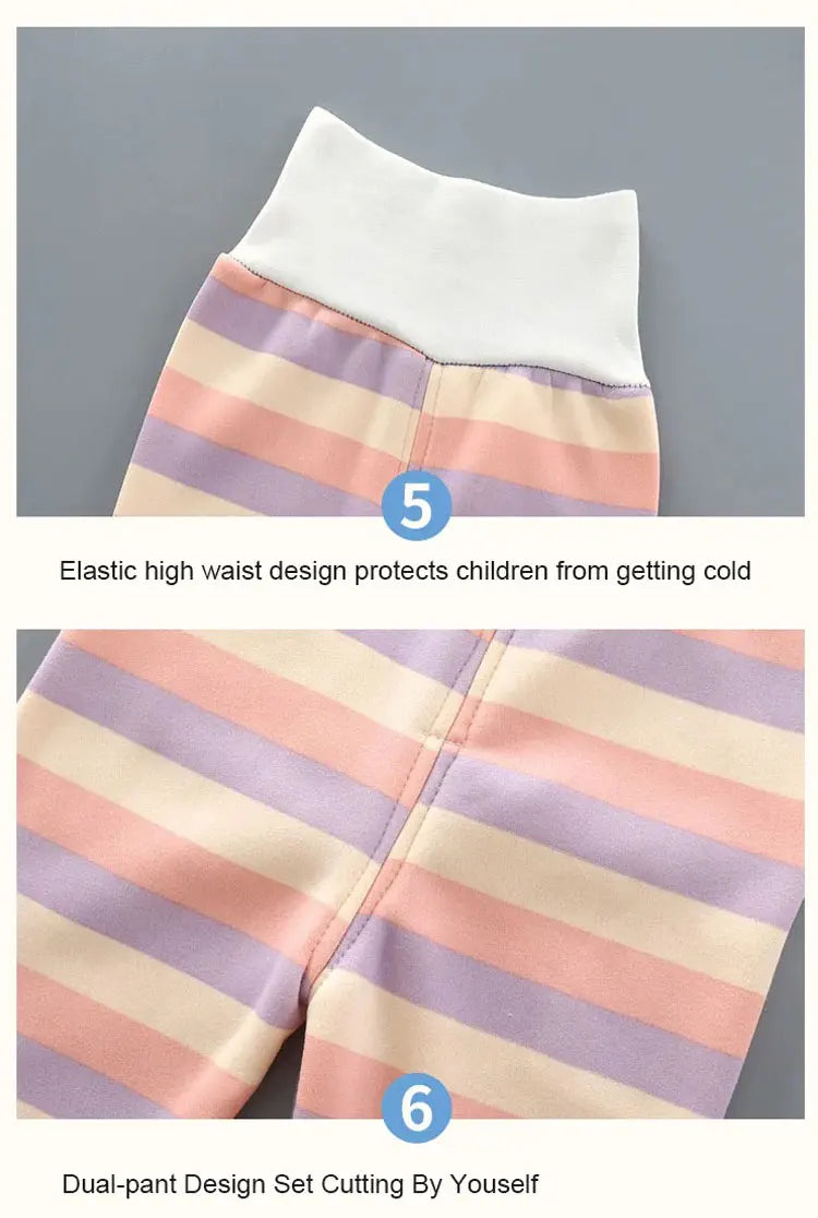 Engrossar quente de pelúcia crianças conjuntos roupas menino menina roupa interior ternos outono inverno crianças clothinn