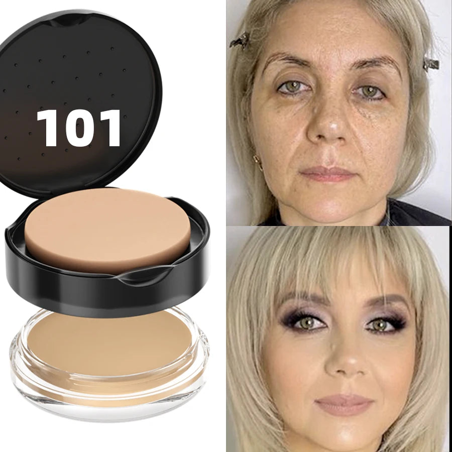 Base corretiva de alta cobertura, 9 cores, 1 peça, anti-círculo escuro, sardas, longa duração, à prova d'água, creme bb, base de maquiagem facial