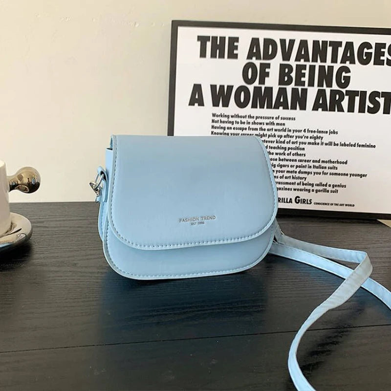 Yogodlns na moda sela bolsa de ombro feminina couro do plutônio crossbody saco simples cor sólida aleta saco do mensageiro designer bolsas bolsa