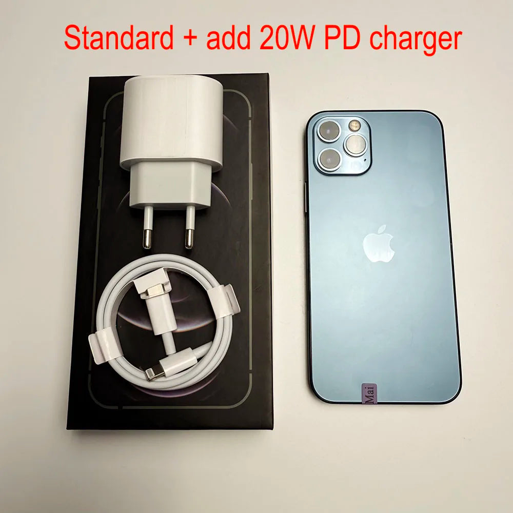 iPhone 12 Pro Smartphone 6GB RAM 12Pro 6,1" IOS Face ID desbloqueado 5G 12Pro Celular original