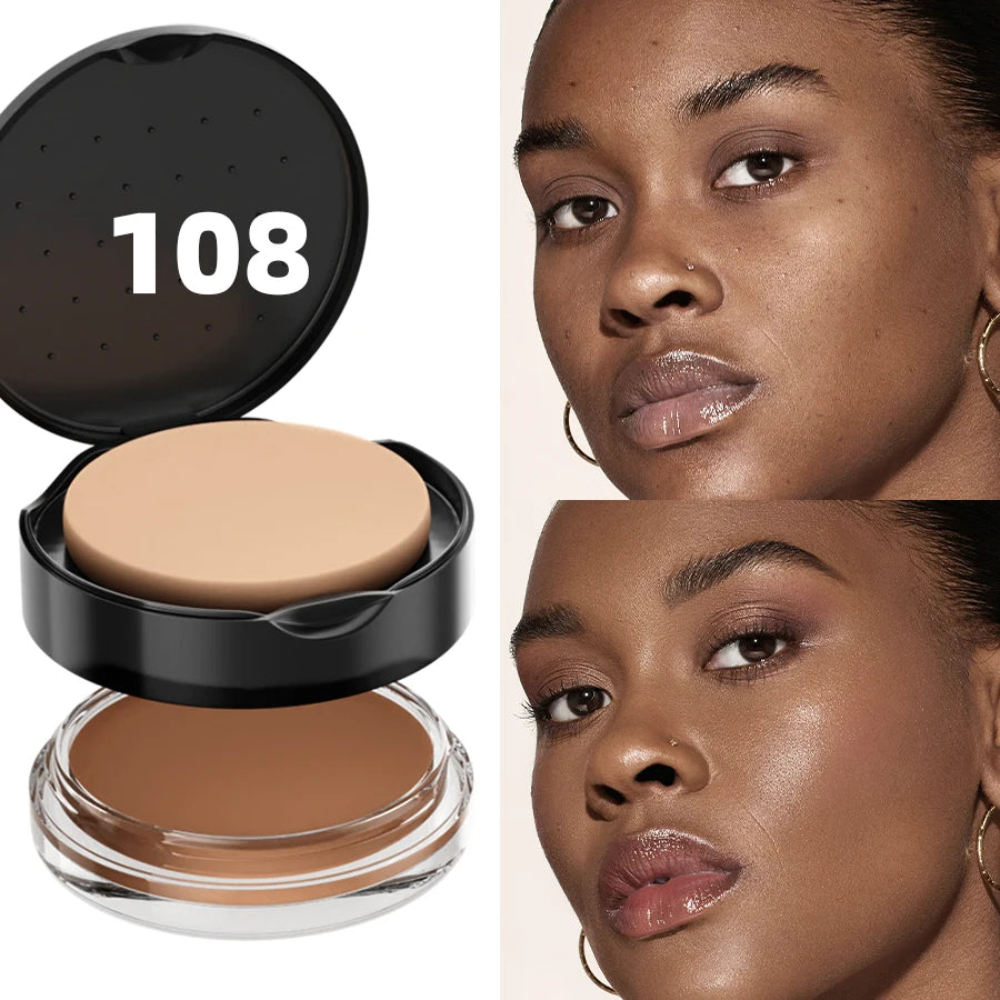Base corretiva de alta cobertura, 9 cores, 1 peça, anti-círculo escuro, sardas, longa duração, à prova d'água, creme bb, base de maquiagem facial